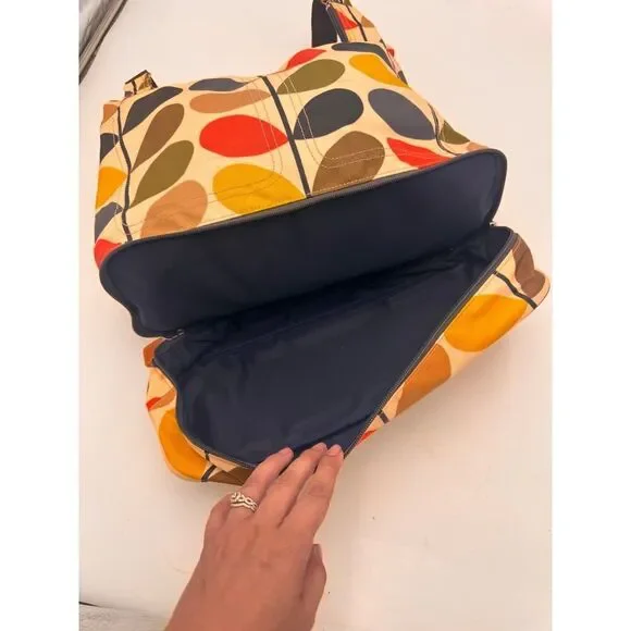 Orla Kiely Classic Multi Stem Baby Changing Bag - Picture 9 of 15